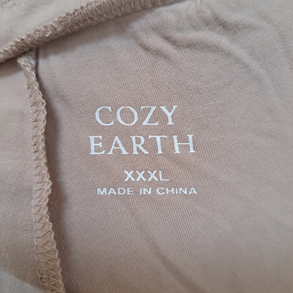 NEW Cozy Earth Blush Pink Bamboo Soft Cooling Pajamas *SHORTS ONLY Size 3XL - Picture 6 of 7